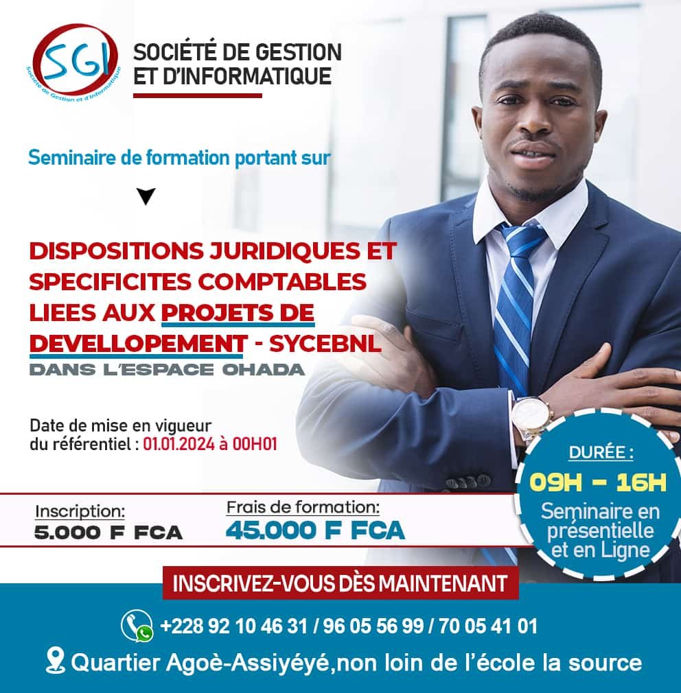 S Minaire De Formation Portant Sur Le Syst Me Comptable Des Entit S