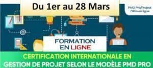 certification internationale en gestion de projet