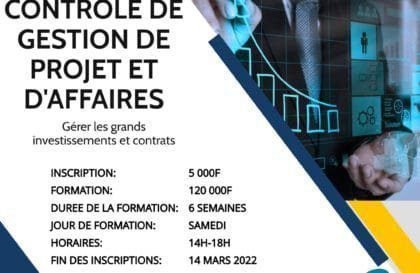 Controle de gestion de projet et daffaires