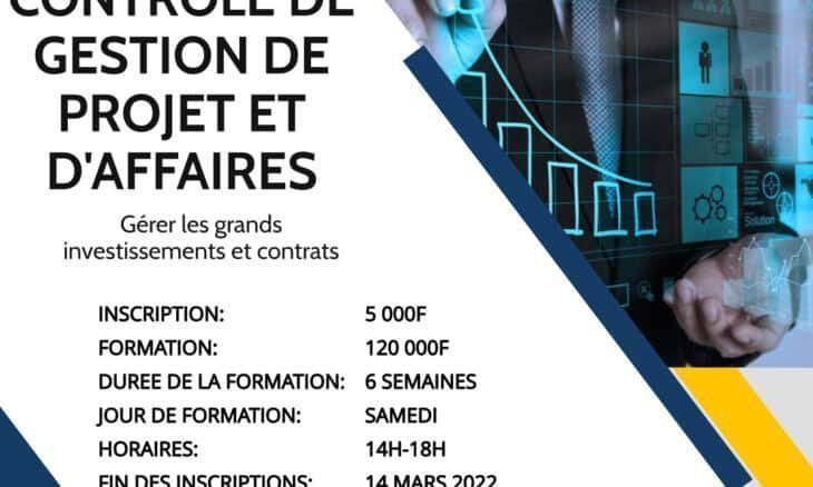 Controle de gestion de projet et daffaires