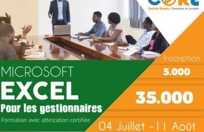 formation excel togo