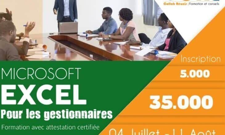 formation excel togo