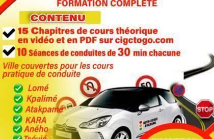 auto école formation complète