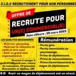 CIGC recrute un commercial