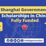 Shanghai Government Scholarships