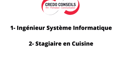 credo conseils recrute