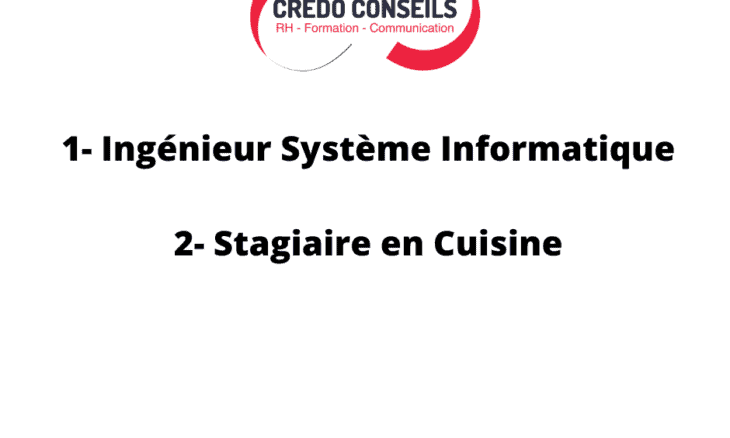 credo conseils recrute