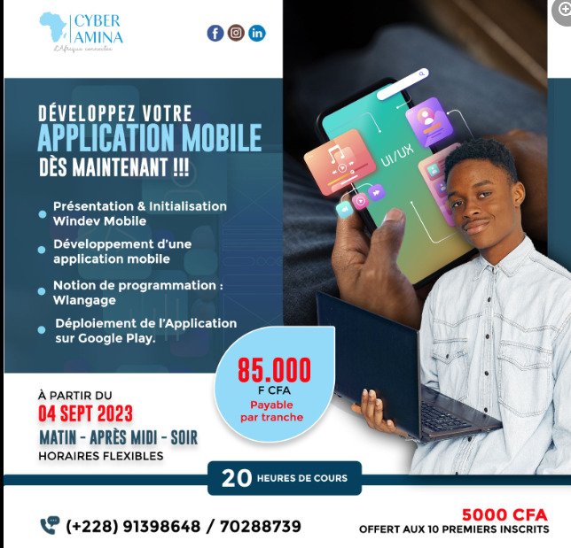 Formation Développement d'application mobile Android IOS