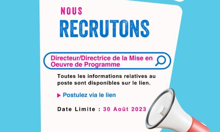 plan international recrute