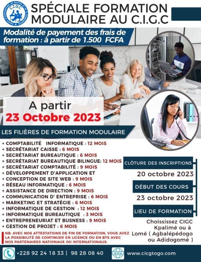 formation modulaire togo