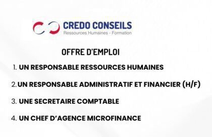 credo conseils recrute