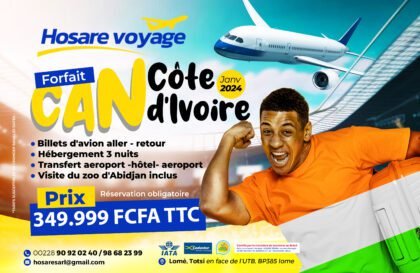 HOSARE VOYAGE - offre touristique sur ABIDJAN