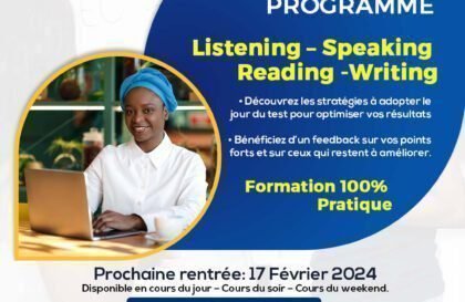 TOEFL IBT préparation programme