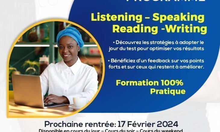 TOEFL IBT préparation programme