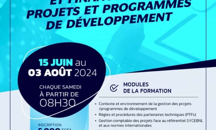 gestion administrative et financière des projets et programmes