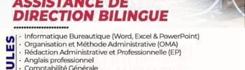 Formation modulaire en assistance de direction bilingue