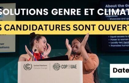 Prix Solutions Genre et Climat 2024