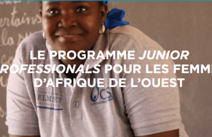 Programme Junior Professionals du Catholic Relief Services