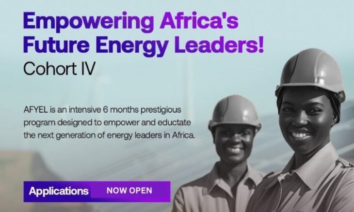 Bourse Africaine pour Jeunes Leaders de l'Energie 2024 - Cohorte 4