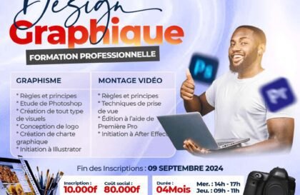 Formation en graphisme & vidéographie (04 mois)