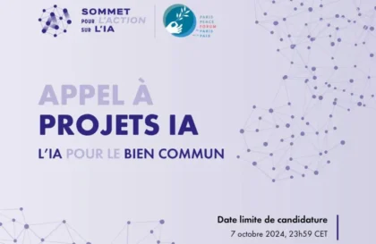 Appel à projets IA du Forum de Paris sur la Paix