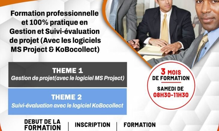 démarrage de la formation en suivi-évaluation de projets