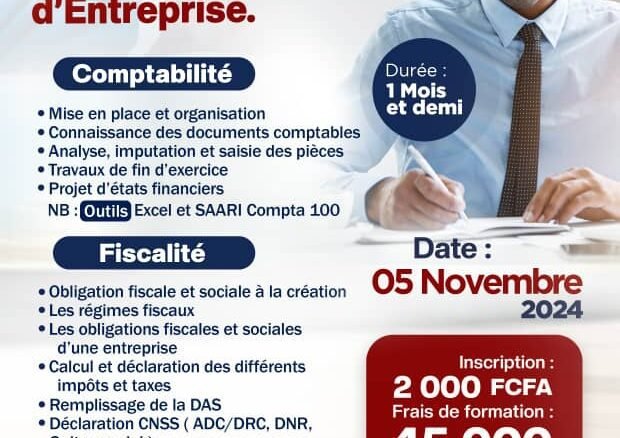 Formation Pratique en Comptabilité et Fiscalité d'Entreprise