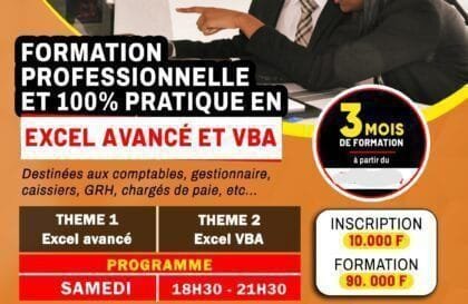 Formation pratique en excel avancé & VBA