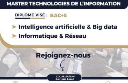 expert en technologie de l'information et l'IA au Togo