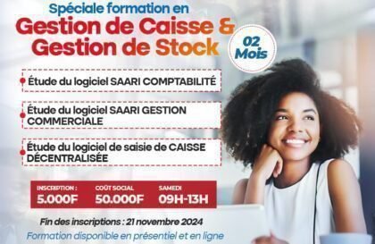 formation au métier de caissier gestionnaire de stock