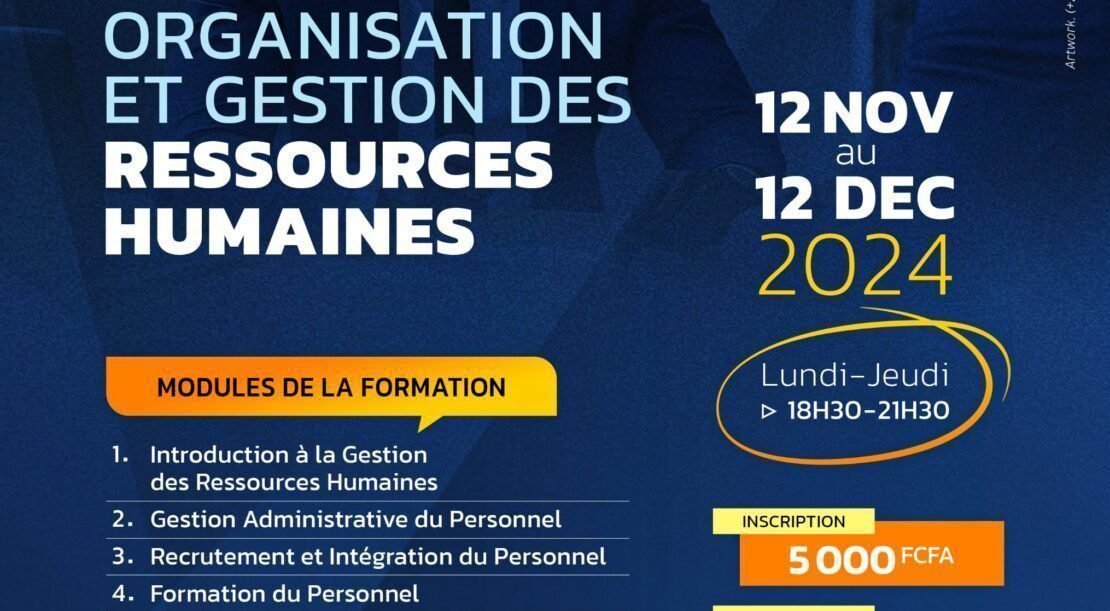 formation professionnelle en organisation et gestion des ressources humaines