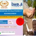 formation en eau, hygiène et assainissement