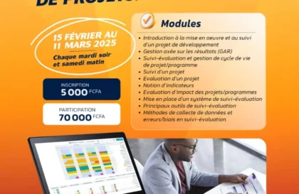 formation en suivi et évaluations axée sur les résultats de projets programmes