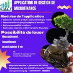 application de gestion de microfinance