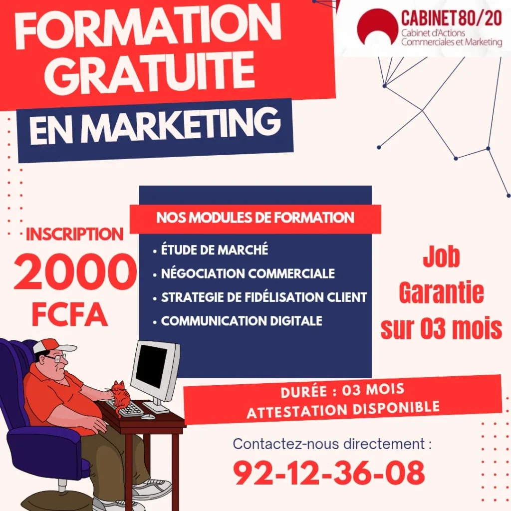 Formation Gratuite en Marketing