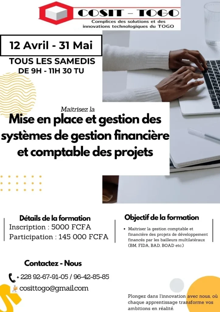 mise en place et gestion des systemes de gestion financiere