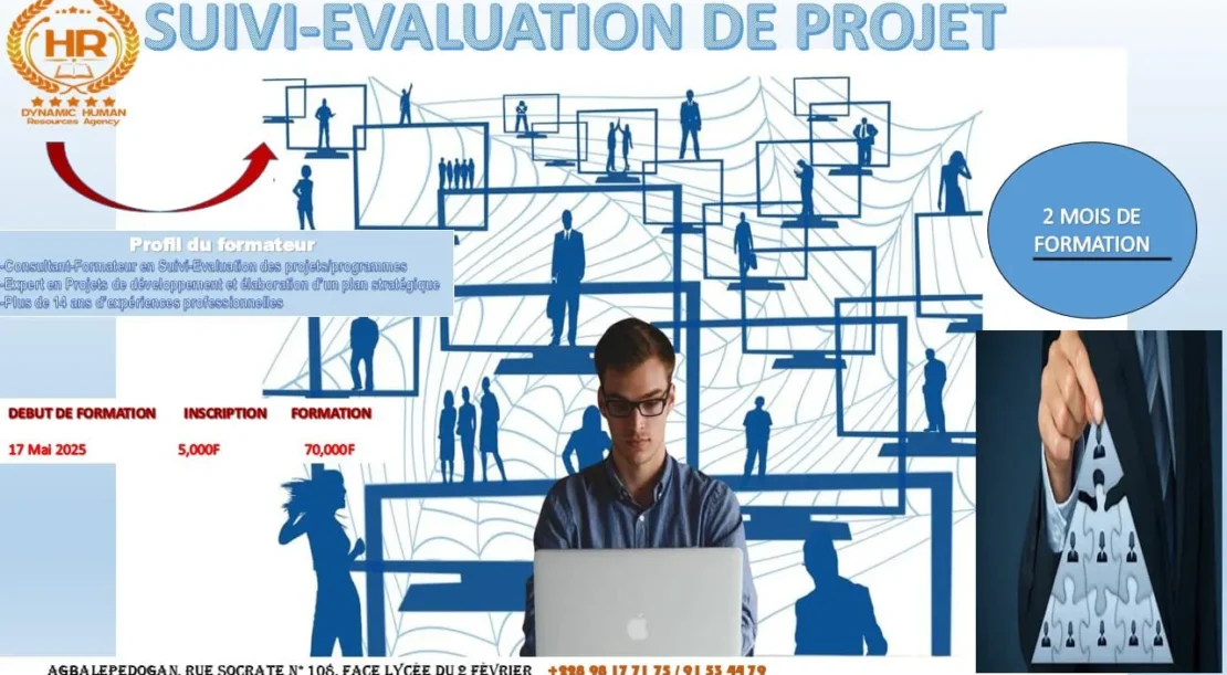 formation pratique en gestion, suivi et évaluation de projets