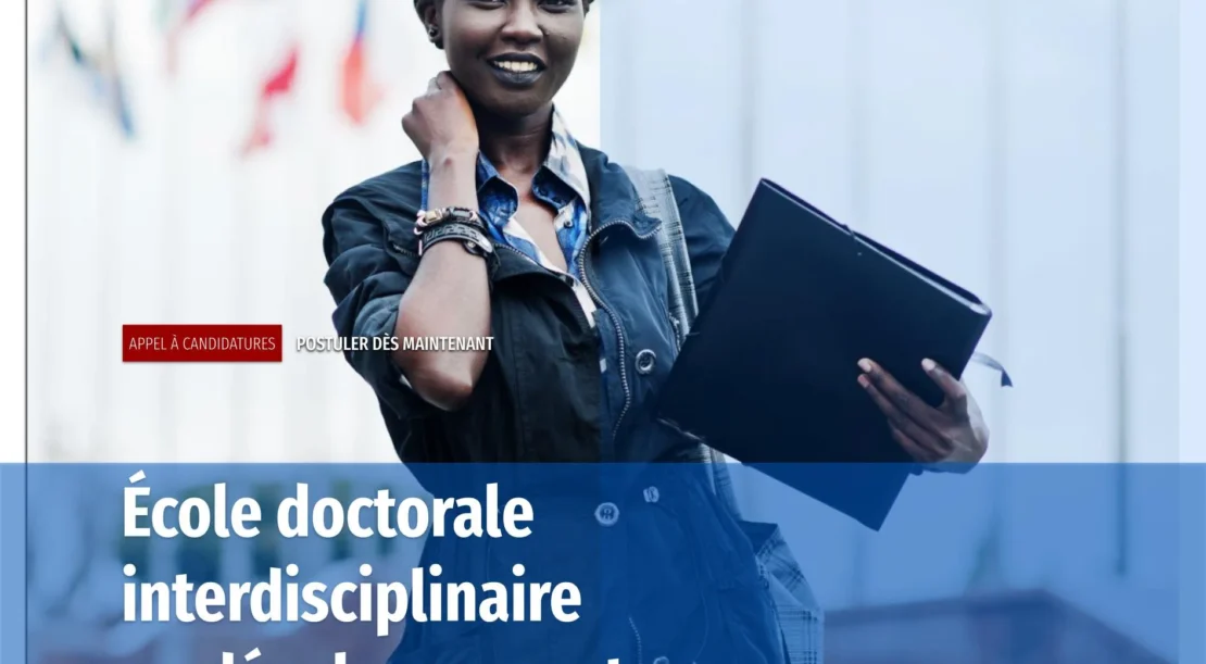 Bourse doctorat de l’Université Senghor