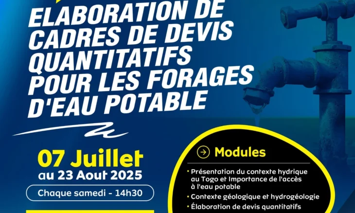 Formation sur l'élaboration de cadres de devis quantitatifs