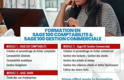 formation pratique en sage100 comptabilité