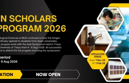 Programme de bourses NUS Amgen 2026