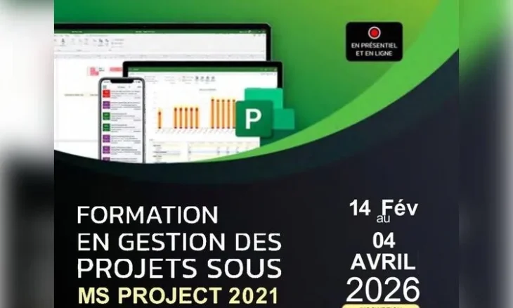 formation en gestion des projets ms project 2021