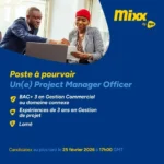 Mixx togo recrute